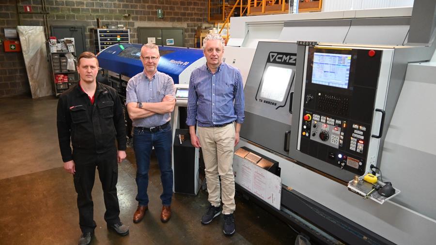 Krachtige draaibank voor deurklinkproducent