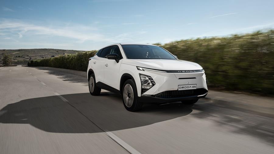 Rijtest Chery Omoda E5