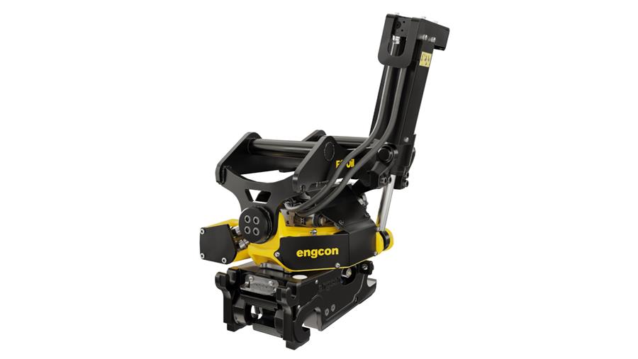 engcon lance un nouveau modèle de tiltrotateur