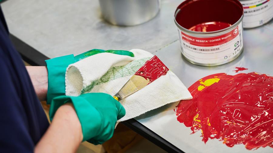 Mewa poetsdoeksysteem verhoogt efficiëntie en duurzaamheid in drukkerijen