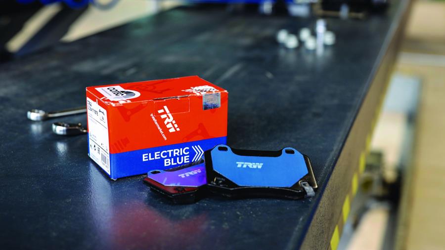 Electric Blue remblokken van TRW